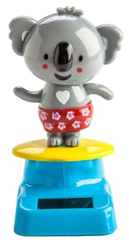 1 Pc Solar Powered Dancing Koala, Car Dashboard & Office Home Desk Decor