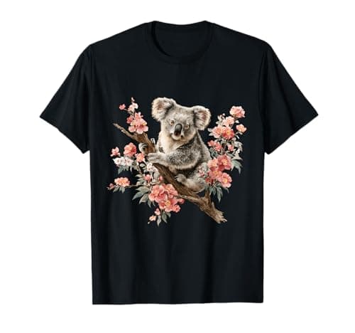 Koala Bear Artwork Tropical Animal Graphic Art Koalabear T-Shirt
