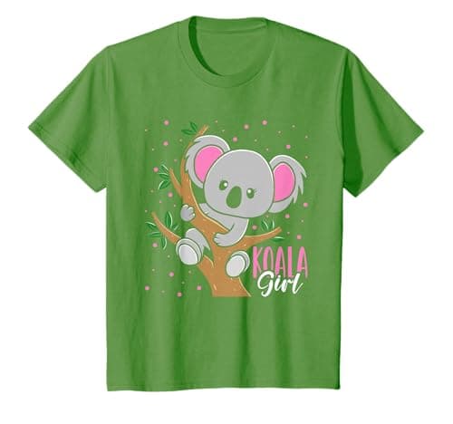 Kids Funny Koala Bear Girl T-Shirt