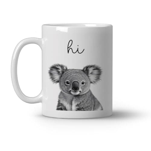 JKMBN Koala Coffee Mug, Cute Animal Ceramic Coffee Mug