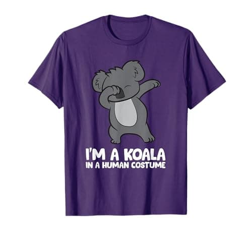 I'm A Koala in A Human Costume Funny Koala T-Shirt