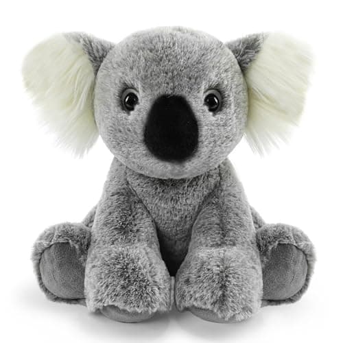 Karoeiwa Cute Koala Stuffed Animal 8.5 inch Forest Wild Realistic Plush Toys Soft Plushies Huggable Dolls Birthday Gifts for Kids Adults