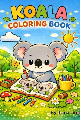 Koala Coloring Book: Cute and funny Coloring Pages for Kids and Adults